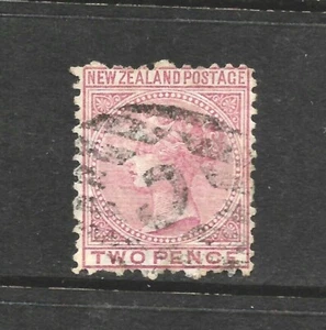 1882 New Zealand Queen Victoria, 1 Penny Red, SG 237, FU - Bild 1 von 2