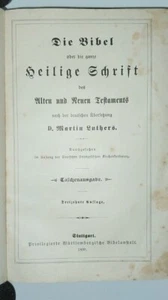Bibbia antica Martin Luthers - Foto 1 di 13