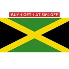 Jamaica Jamaican Flag 5x3Ft Large National Independence Day Cricket Support