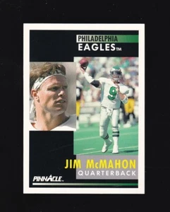 1991 Pinnacle Jim McMahon #237 Philadelphia Eagles - Picture 1 of 2