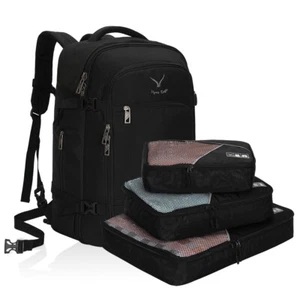 Mochila de viaje Hynes Eagle 40L aprobada para vuelo conjunto de 3 cubos de embalaje - Imagen 1 de 52