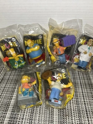 Burger King The Simpsons Movie Toy Lot - Image 1 of 4