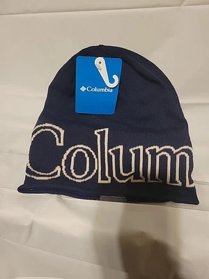 Gorro Columbia Belay Butte Unisex Nuevo con Etiquetas Azul/Beige  Foto 1 de 4