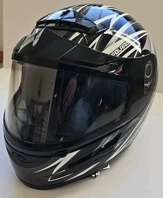 Pure Polaris Full Face Snowmobile Helmet XL w Bag Lightly Used - Image 1 of 4