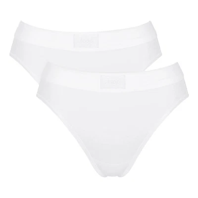 Sloggi Mujer Slips , 2er Paquete - Doble Comodidad Tai 2P, Ropa,Stretch-Baum - Imagen 1 de 3