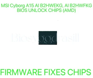 MSI Cyborg A15 AI B2HWEKG, AI B2HWFKG Series, ADMIN NO PASSWORD BIOS CHIP (AMD) - Photo 1/1