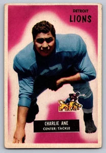 1955 Bowman #59 Charlie Ane Detroit Lions Rookie - Picture 1 of 3