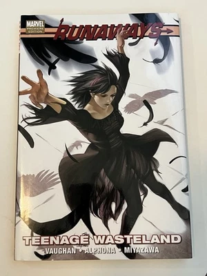 RUNAWAYS VOL. 2 HC TEENAGE WASTELAND MARVEL COMICS PREMIERE EDITION HARDCOVER - Image 1 of 4