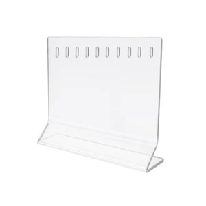 Clear Acrylic Angling Baits Storage Holder Featuring 10 Sections For Easy Access - Picture 1 of 8