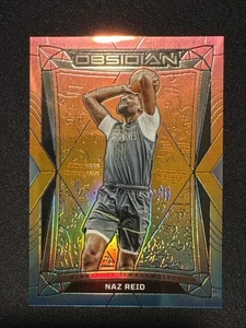 2023-24 Panini Obsidian Naz Reid #111 Neon Flood Electric Etch Timberwolves SSP - Bild 1 von 2