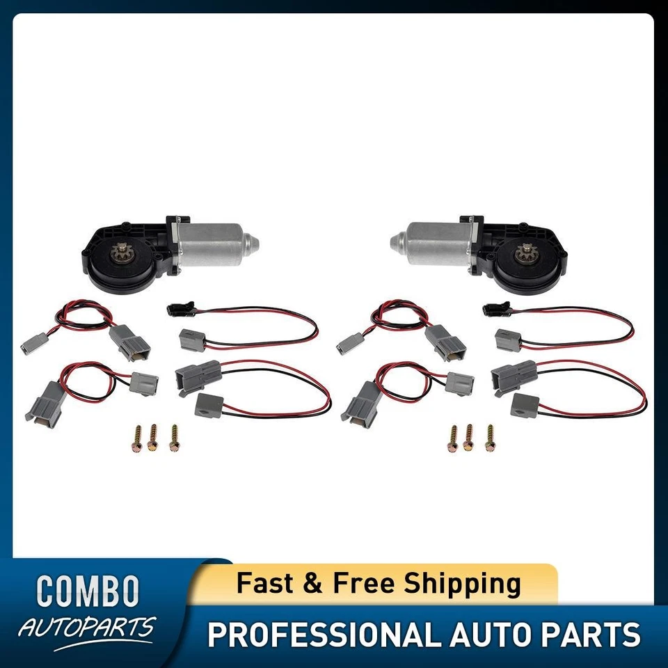 前左前右动力窗电机适合 1981 - 1995 年福特 F-250 — 第 1/4 张图片