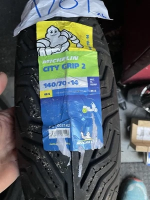 Michelin City Grip 2 Scooter / Moped Tyre 140 70 14 M/C (68S) RF TL Rear - Image 1 of 4