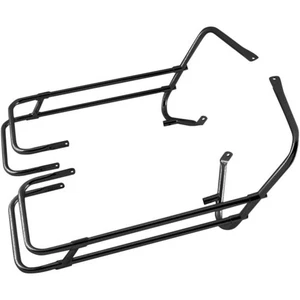 Drag Specialties 3501-1250 Saddlebag Guard/ Side Rail Kit - Gloss Black - Picture 1 of 3