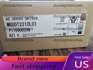 Servo unidad Panasonic MBDDT2210L01 Free TAX One nueva envío rápido - Imagen 1 de 1