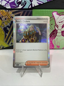 Boss's Orders 172/193 Sv02: Paldea Evolved Holo - Pokemon TCG - Fast Shipping - NM! - Bild 1 von 10