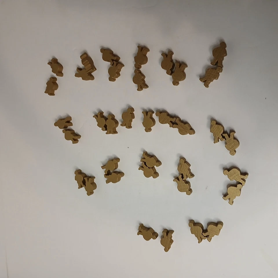 Catán Comerciantes y Bárbaros Juego Piezas de Repuesto 36 Madera Bárbaros 3067 Foto 1 de 1