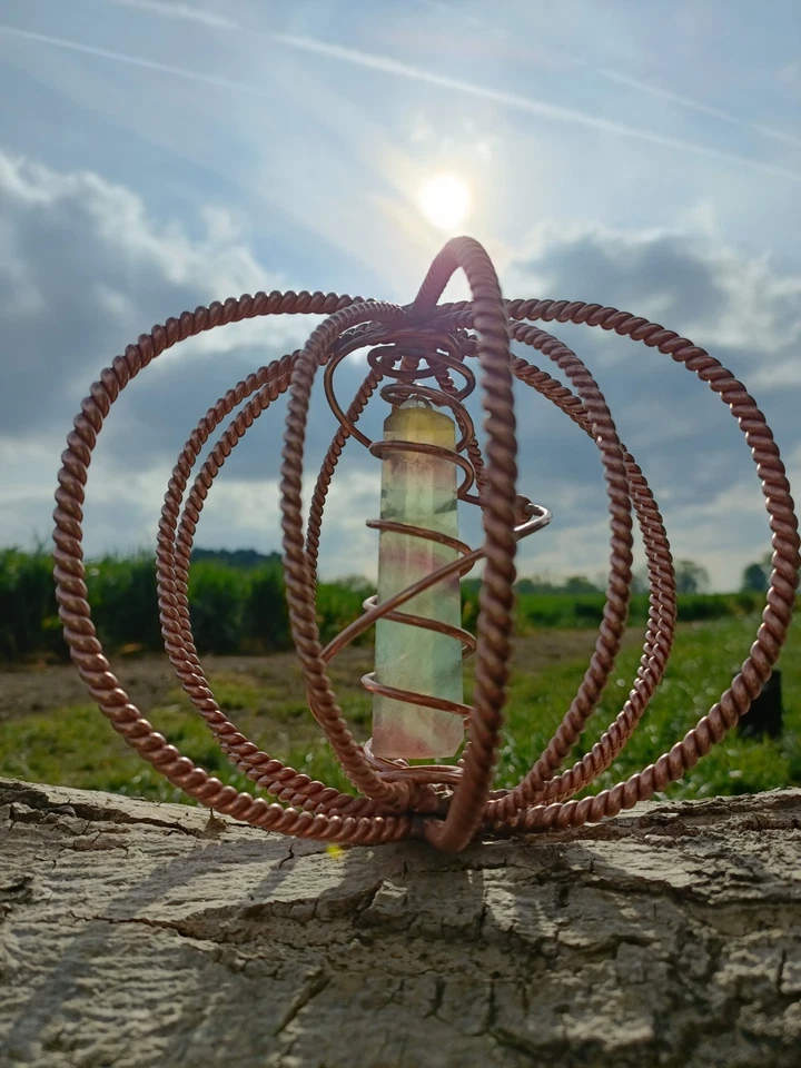 Sound Healing Harmonizer Tensor Field Scalar 432hz/528hz/333hz/rainbow Flourite  - Image 1 of 4