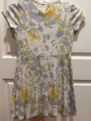 Art Class Girls Abstract Floral Skater Dress Size Medium (8) - Image 1 of 3