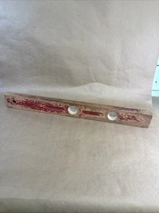Rare Vintage Mayes 24” Wood Level - Both Buble Works - Picture 1 of 13