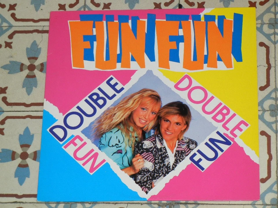 FUN FUN - Double Fun RARE LP HOLLAND 1987 ITALO DISCO - Immagine 1 di 4