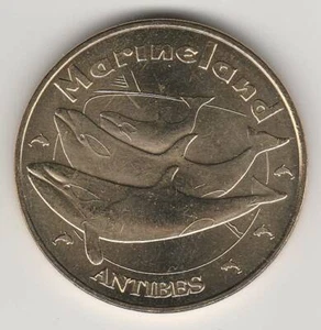 A 2008 TOKEN MEDAILLE MONNAIE DE PARIS -- 06 600 N°5 ANTIBES MARINELAND ORQUES - Imagen 1 de 2