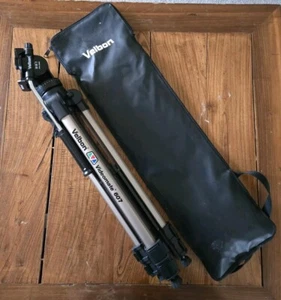 Velbon Videomate 607 Vel-Flo 9 PH-368 Adjustable Tripod Not Complete - Picture 1 of 6