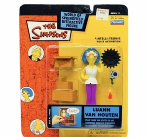 The Simpsons action figure toy Playmates Springfield Luann Van Houten MOC BM3 - Picture 1 of 3