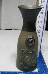1970 PACIFIC STONEWARE WINE CARAFE  Signed Embossed Browns USA Pottery - Picture 1 of 8
