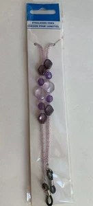 Eyeglass Beaded Chain Purple (a4) - Picture 1 of 4