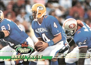 Brett Favre - 1993 Topps Stadium Club - Members Choice #498 - Bild 1 von 2