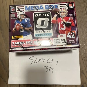 NEW 2023 Panini Donruss Optic NFL Football Trading Cards Mega Box Target Sealed - Picture 1 of 6
