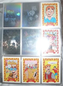 Archie Comic Series Skybox Trading Cards 120 Complete w/all 4 holograms & Promo - Picture 1 of 17
