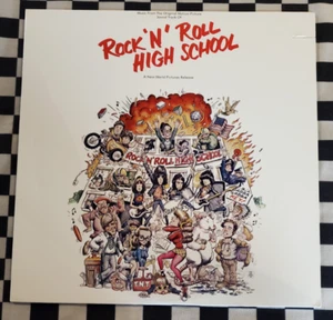 Rock 'N' Roll High School soundtrack LP by Various Artists vinyl 1979 VG+ Sire - Picture 1 of 4