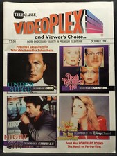 Video Plex TV Premium Movie Guide Magazine October 1993 HBO Showtime Under Siege