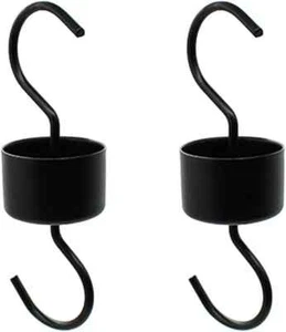 Ant Moat for Hummingbird Feeders 2 Pack Black - Picture 1 of 5
