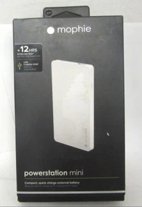 Genuine Mophie Powerstation mini 3000mAh External Battery White 3557 - Picture 1 of 3