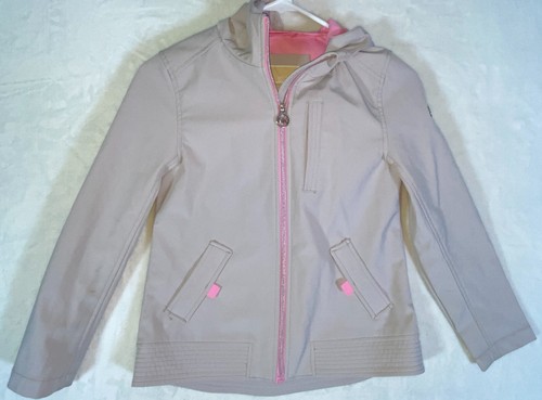 Cappotto Michael Kors con cappuccio bambina 10 12 grigio rosa *leggi