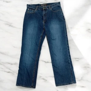 Chico’s Denim Women’s Jeans Size 1.5 US 10 Stretch Straight Leg Dark Wash Classi - Picture 1 of 14