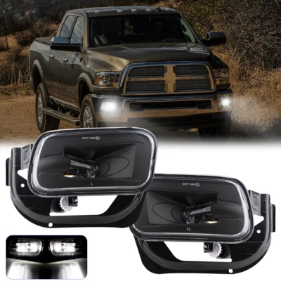 2 luces antiniebla LED para Dodge Ram 2500 3500 2010 2011 2012 2013 2014 2015 2016 Foto 1 de 4