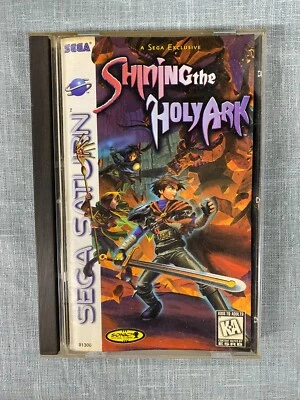 Shining the Holy Ark Sega Saturn  Complete In Box CIB Rare RPG Authentic - Image 1 of 3