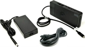 DELL GENUINE USB C Pro DOCK Docking Station K20A WD19 HDMI DP TYPE *w/ 180W PSU - Picture 1 of 1