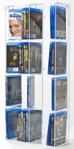Estantería modular SORA Blu-ray con pared posterior transparente para hasta 84 estuches Blu-ray - Imagen 1 de 4