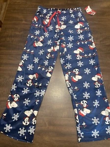 Peanuts Snoopy Men’s Small Pajama Lounge Sleep Pants New - Picture 1 of 7