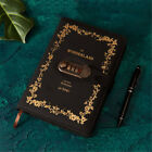 Vintage A5 PU Leather Journals Notebook with Lock Lined Paper Diary Planner