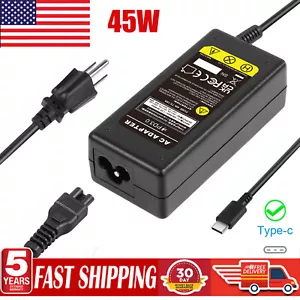 For Samsung Chromebook 4+ XE350XBA-K02US AC Adapter USB C Type C Charger 45W - Picture 1 of 12