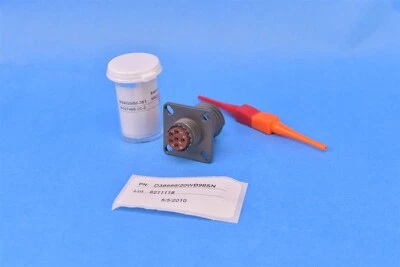 Amphenol Aerospace Mil-Spec Circular Connector 6P Female Sockets D38999/20WB98SN - Image 1 of 4