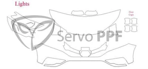 15-16 Honda CR-V CRV 3M Scotchgard Pro Series Clear Bra Kit - Bild 1 von 12