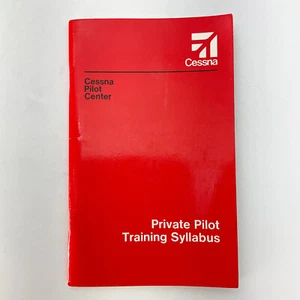 Cessna Pilot Center Private Pilot Training Syllabus 1987 - Picture 1 of 17