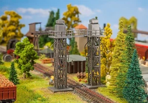 HO Scale Buildings - 191826 - Double sanding tower - Kit - Picture 1 of 3