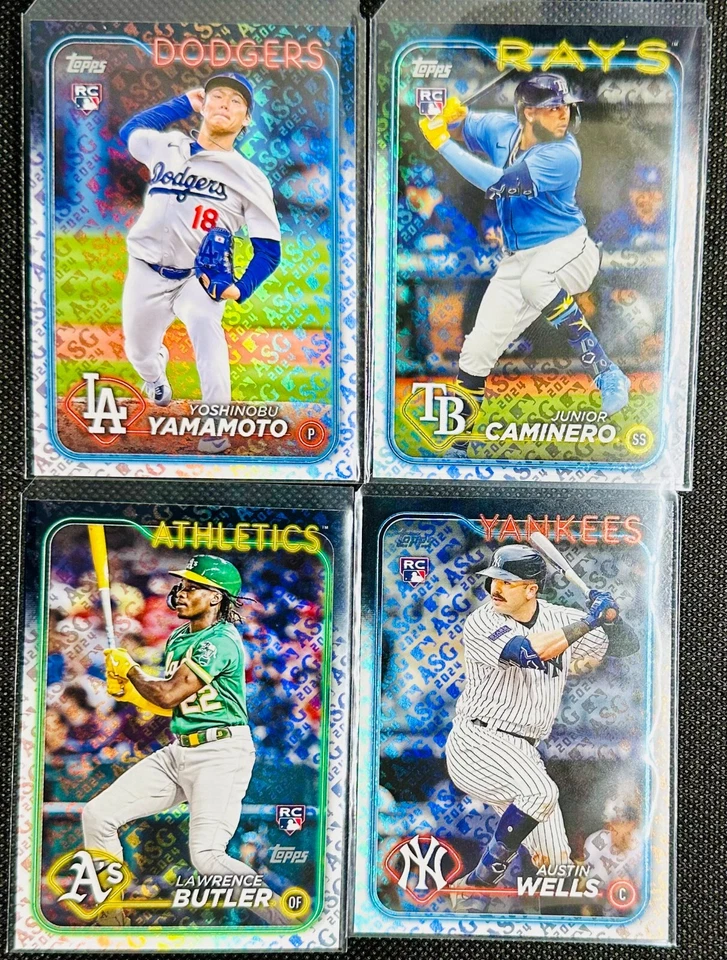 2024 TOPPS ALL STAR GAME FOIL STAMPED ASG LOGO Holo FOIL Who You Need? #501-700 - Image 1 of 1